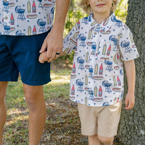 Boys Jack Shirt | Grilling Out