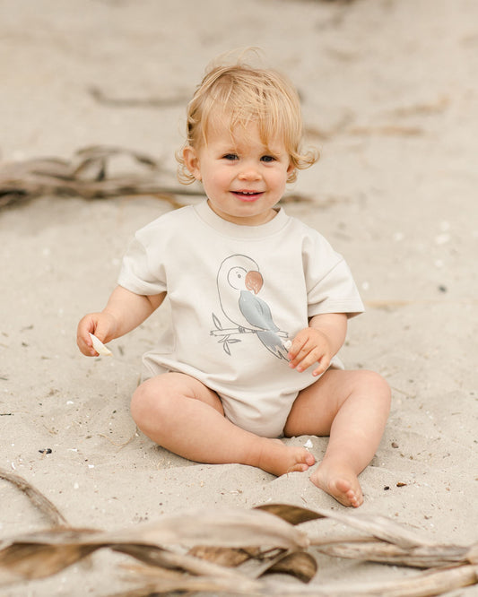 Relaxed Bubble Romper | Parrot