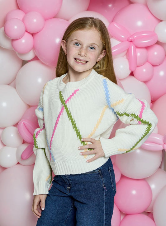 Multi Stripe Knit Sweater