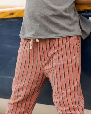 Rory Pant | Red Multi-Stripe