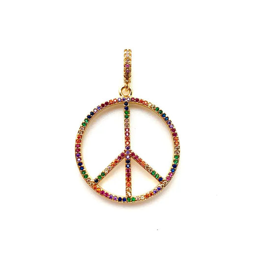 Peace Charm | Multicolor