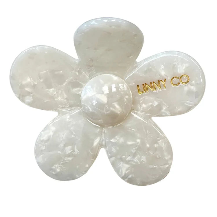 Gigi Hair Clip | Pearl White