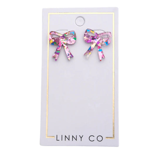 Sophia Earrings | Pink Birthday Confetti
