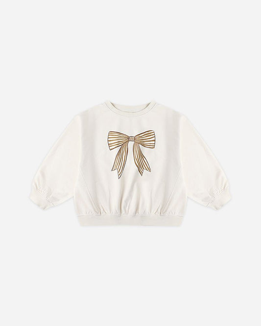 OVERSIZED SWEATSHIRT || BOW