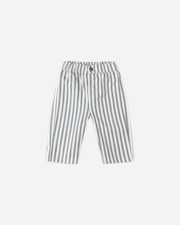 GRAYSON PANT || OCEAN PINSTRIPE