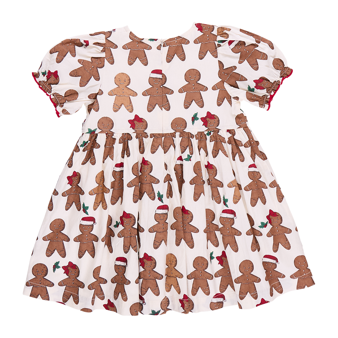 Girls Hermione Dress | Gingerbread Cookie