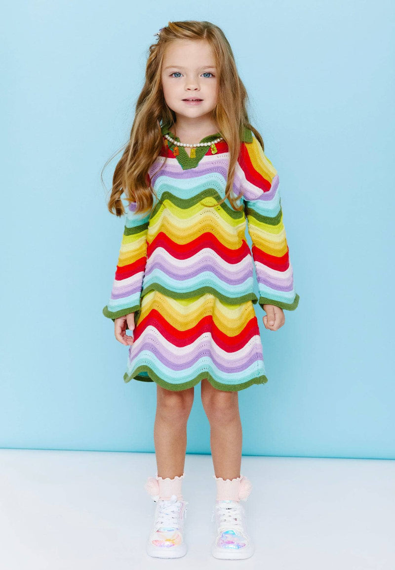 Rainbow Bright Knit Set
