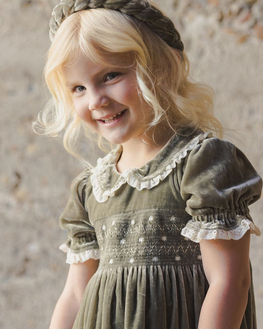 ELIZABETH DRESS || PINE
