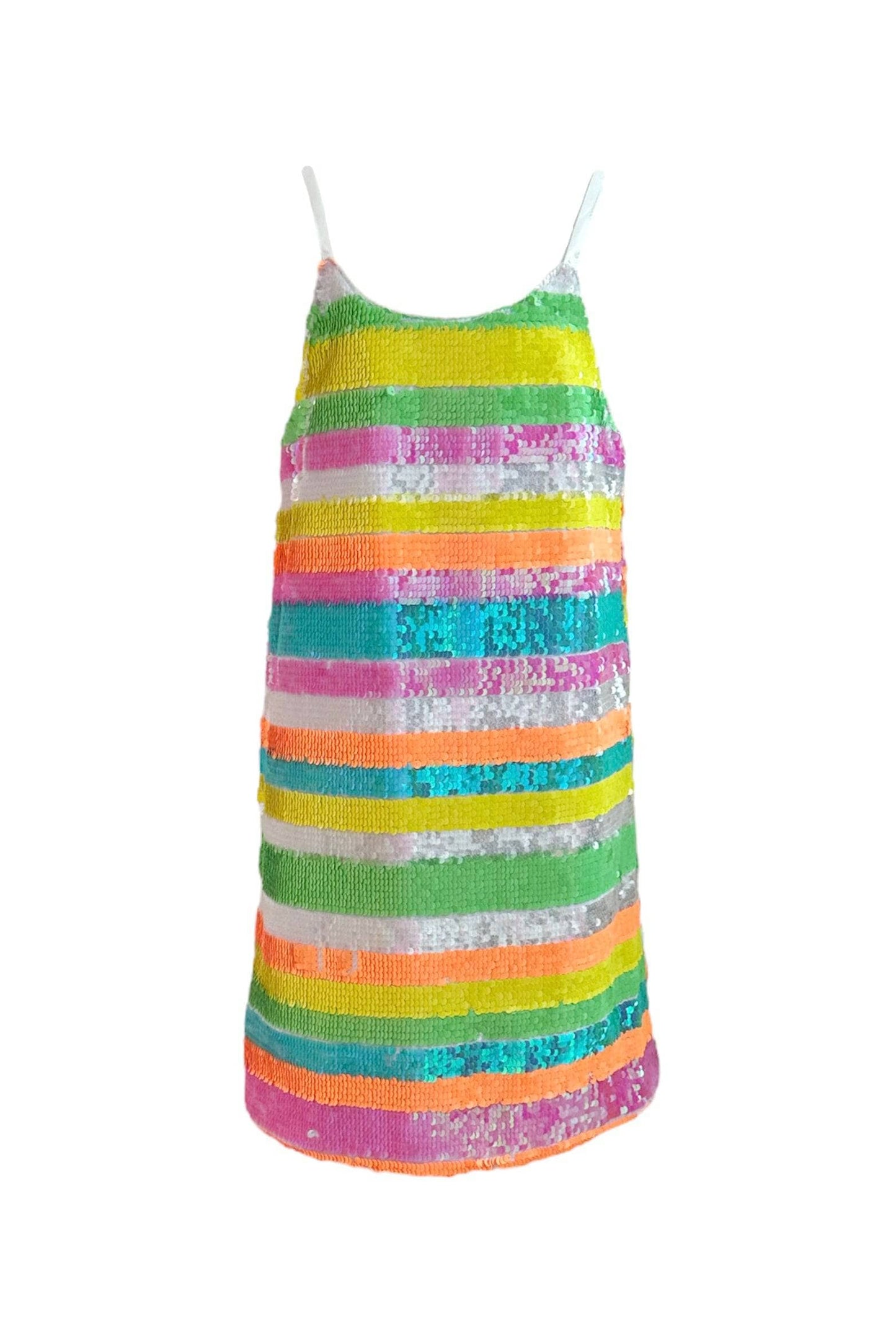 Sequin Summer Stripe Dress