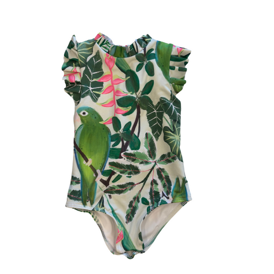 Alisson One-Piece | Parrot Green