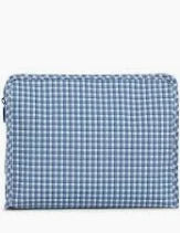 Large Roadie || Rodeo Check Indigo