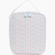 Insulated Lunch Bag || Ribbon Floral Pink