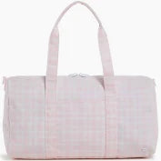 Weekend Duffel Bag || Pimlico Plaid Pink