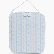 Insulated Lunch Bag || Ribbon Floral Blue