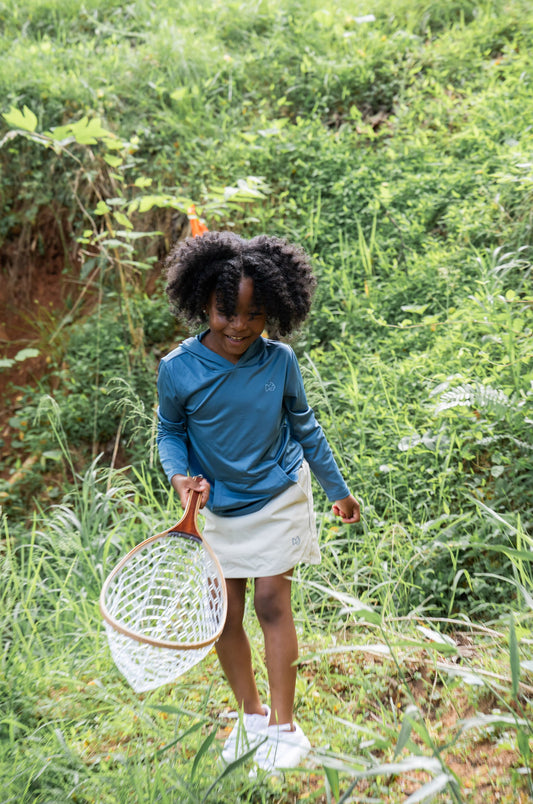 Girls Carolina Catch Skort | Khaki