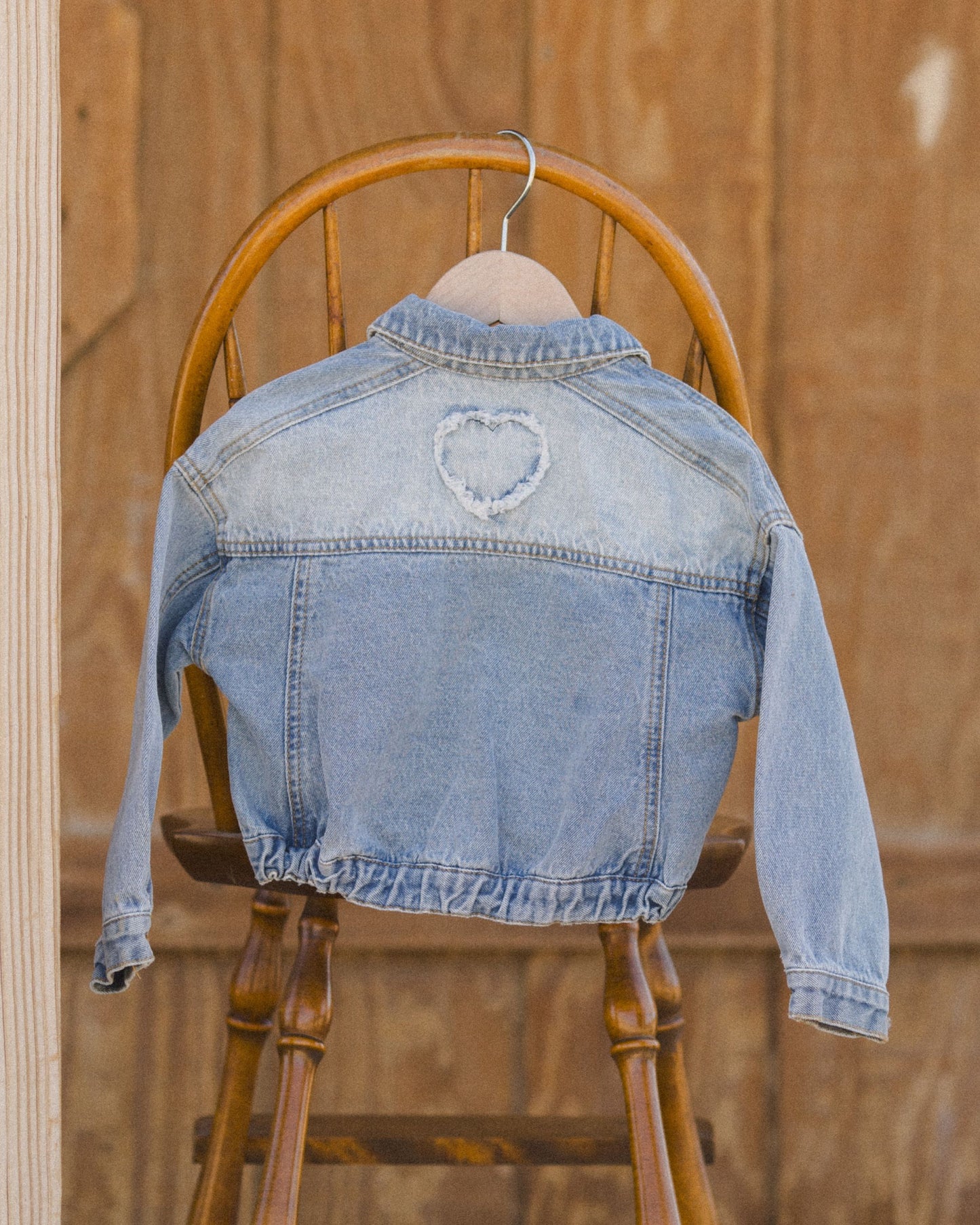 DENIM JACKET | LIGHT WASHED DENIM