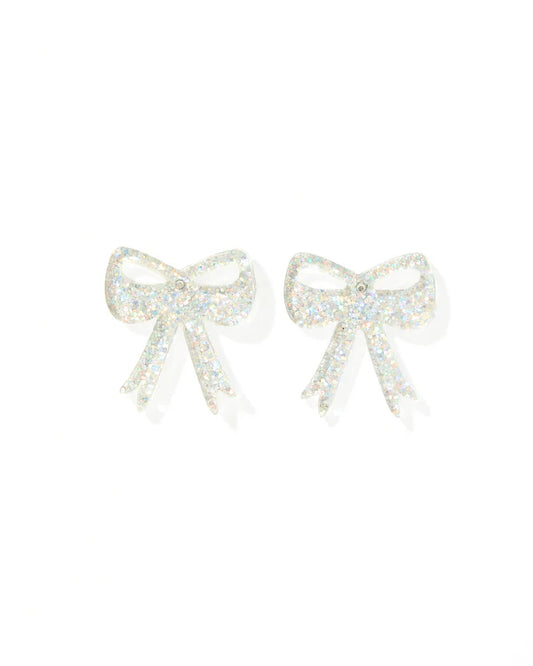 Sophia Earrings - Iridescent Glitter