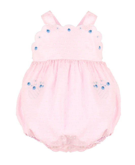 Berry Wedgewood Sunsuit | Pink