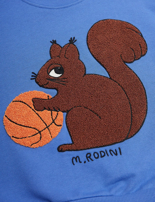 Squirrels Embroidered Sweatshirt