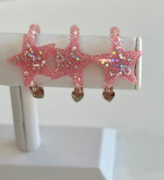 Star Stretchy Bracelet | Pink