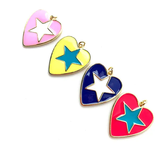 Star Heart | Light Pink