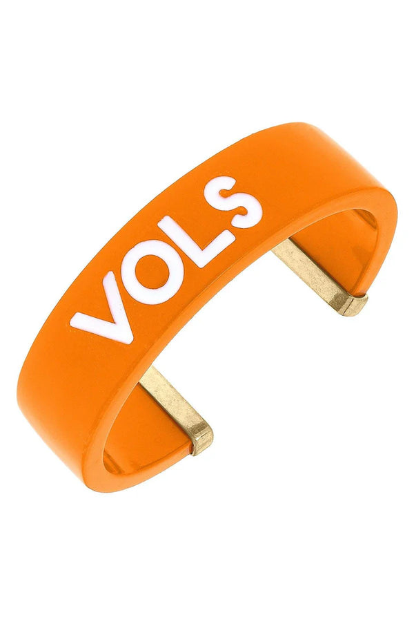 Tennessee Volunteers Resin Cuff Bracelet | Orange