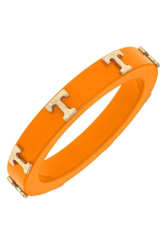 Tennessee Volunteers Resin Logo Bangle | Orange