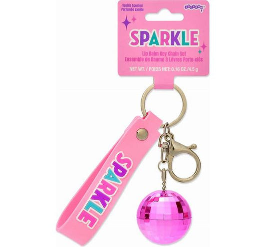 Shine Bright Lip Balm Key Chain Set