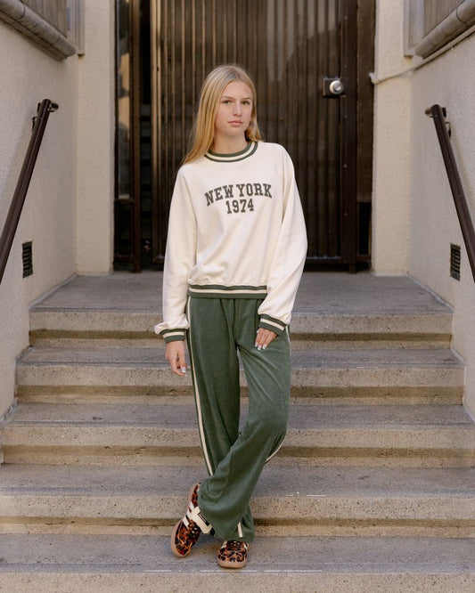 OVERSIZED RAGLAN SWEATSHIRT || NEW YORK - TEEN