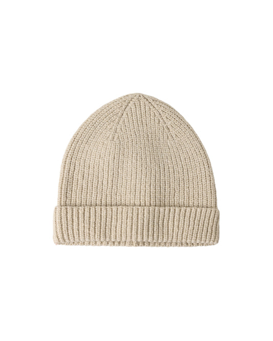 BEANIE || HEATHERED PARCHMENT