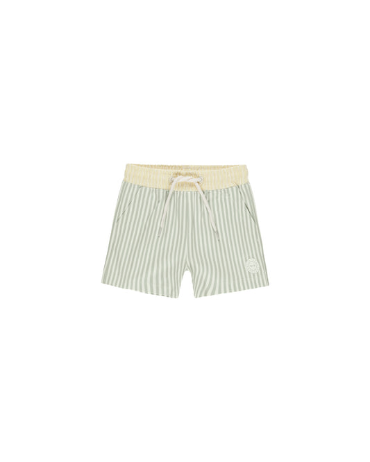 BOARDSHORT || SAGE STRIPE