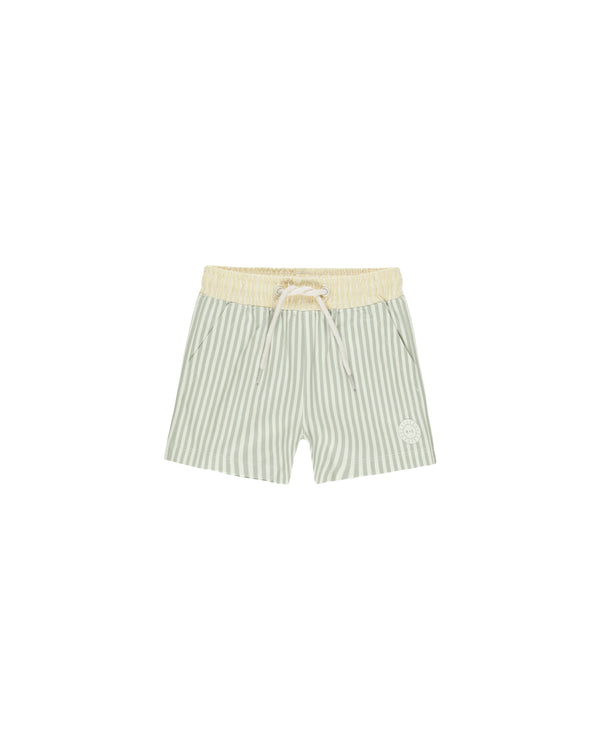 BOARDSHORT || SAGE STRIPE