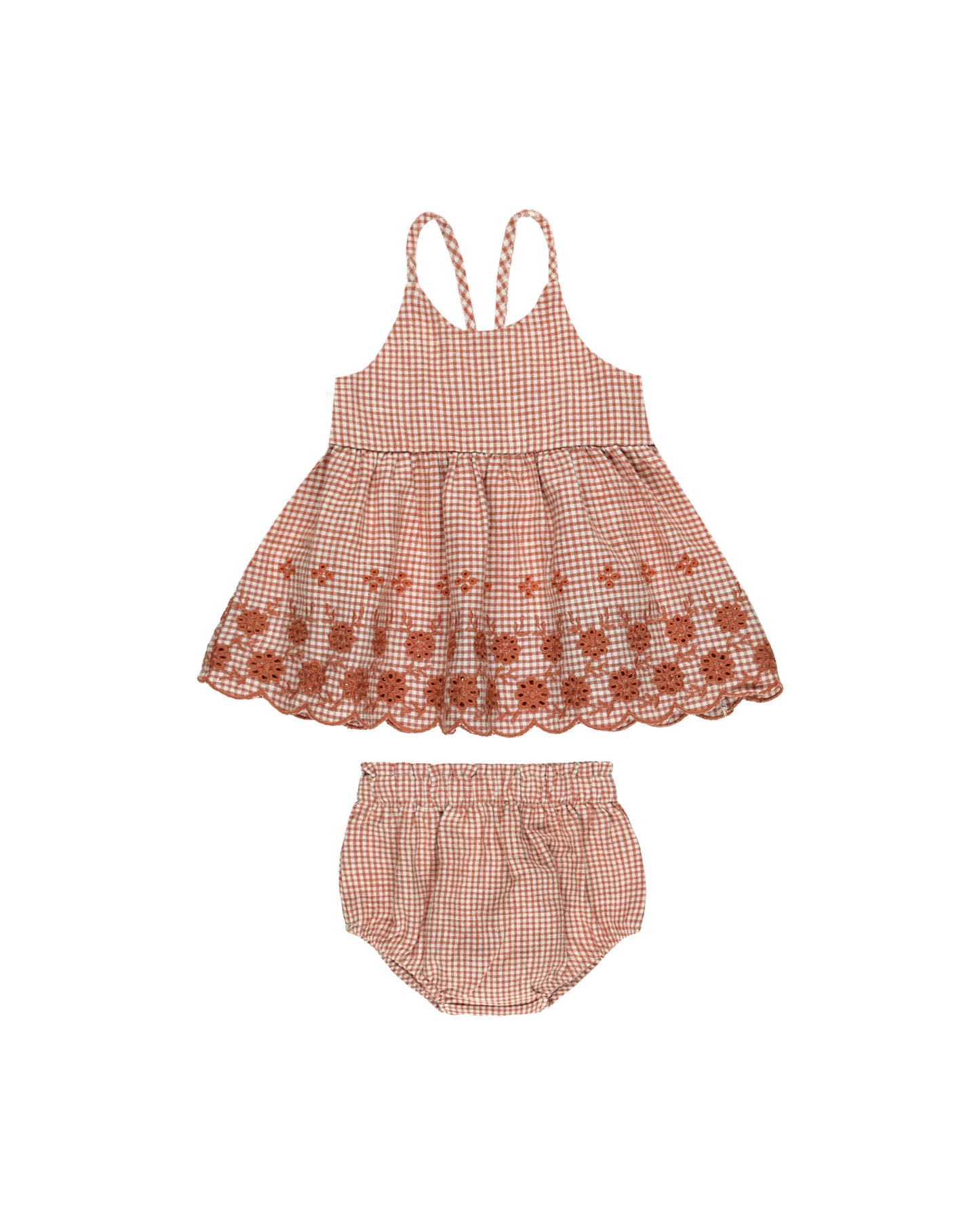 ZENNI SET || POPPY GINGHAM