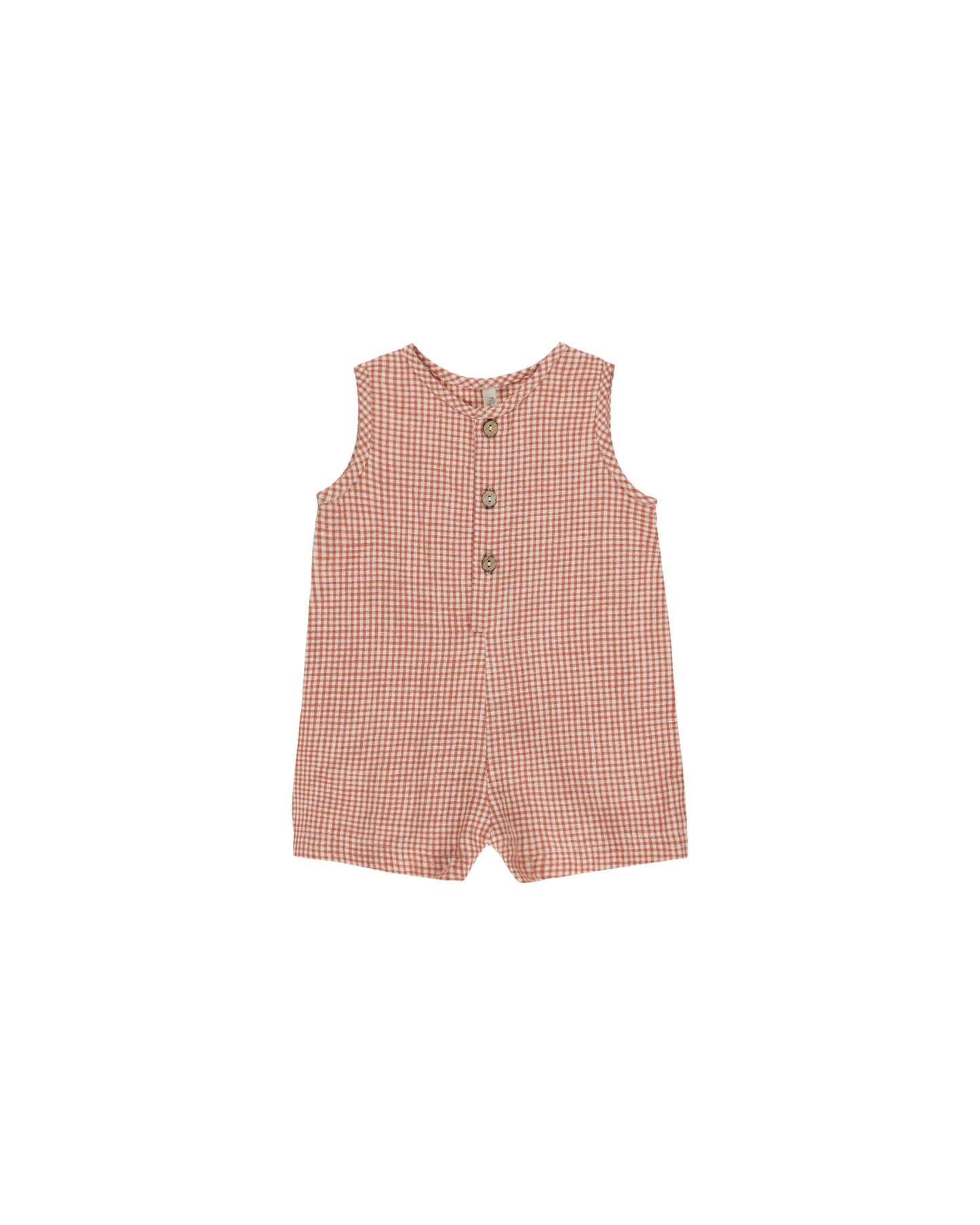 MAVERICK ROMPER || POPPY GINGHAM