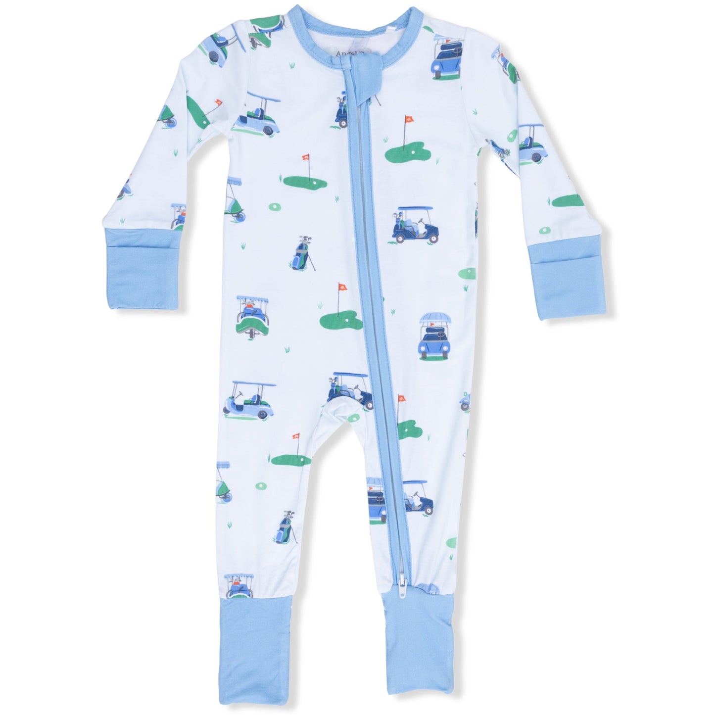 Golf Carts Blue | Convertible Romper