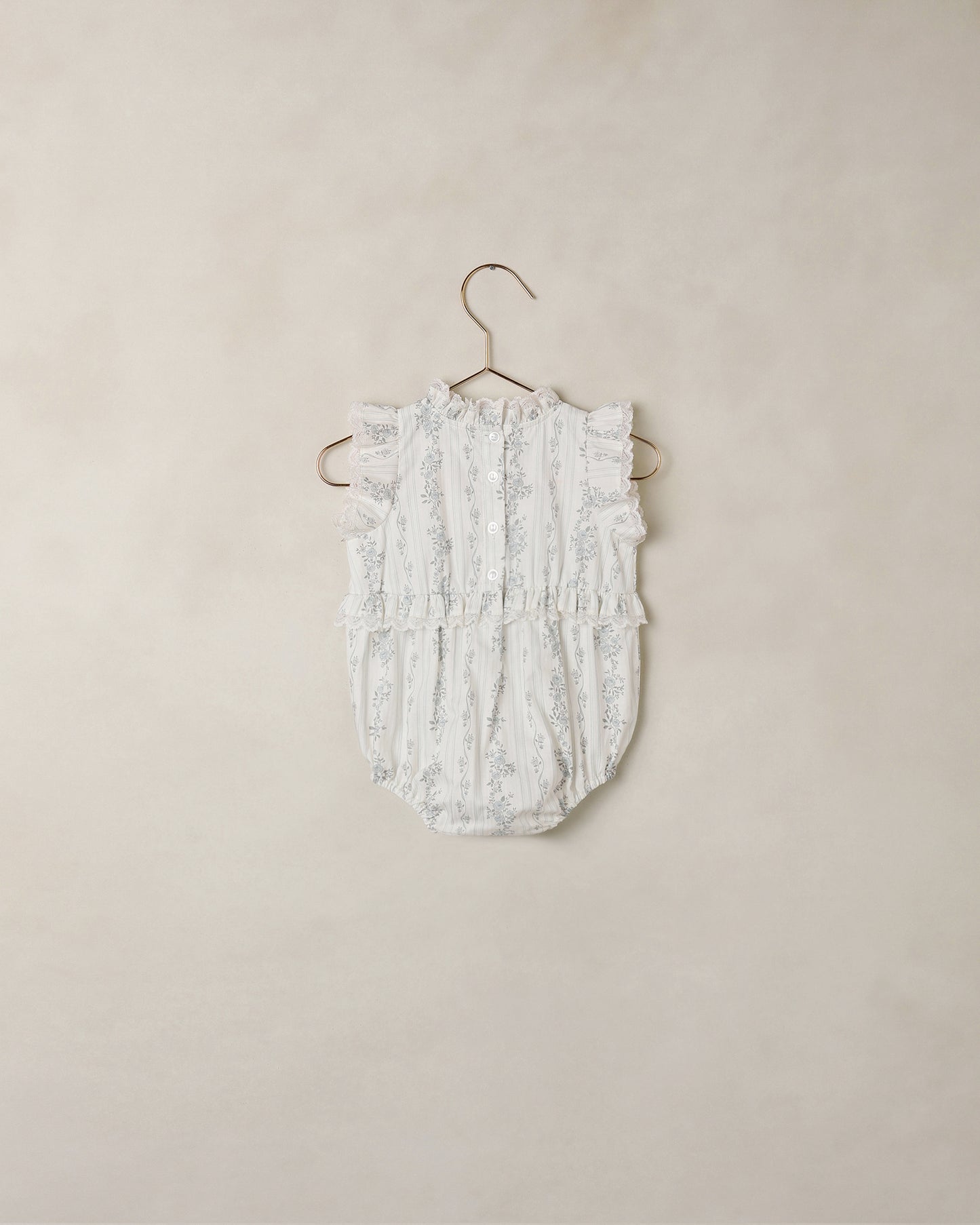 ALICE ROMPER || FRENCH FLORAL STRIPE