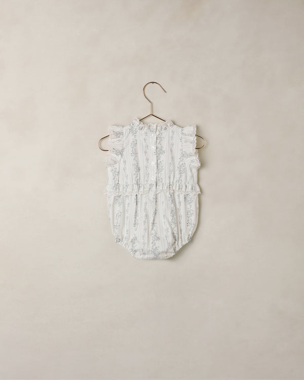 ALICE ROMPER || FRENCH FLORAL STRIPE