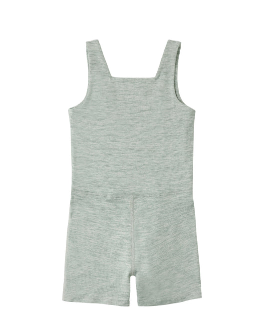MALIBU BODYSUIT || HEATHERED SEA GREEN