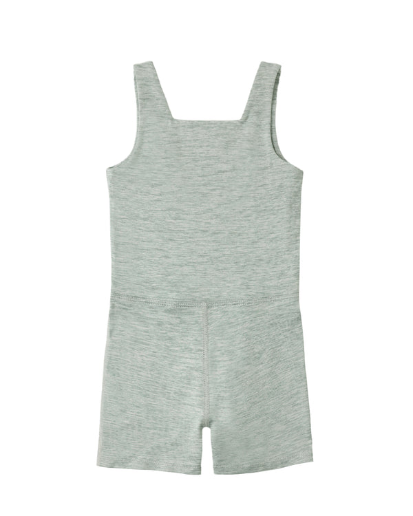 MALIBU BODYSUIT || HEATHERED SEA GREEN