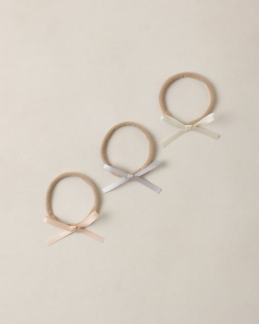 BABY BOW HEADBANDS || MIST, PEARL, IVORY