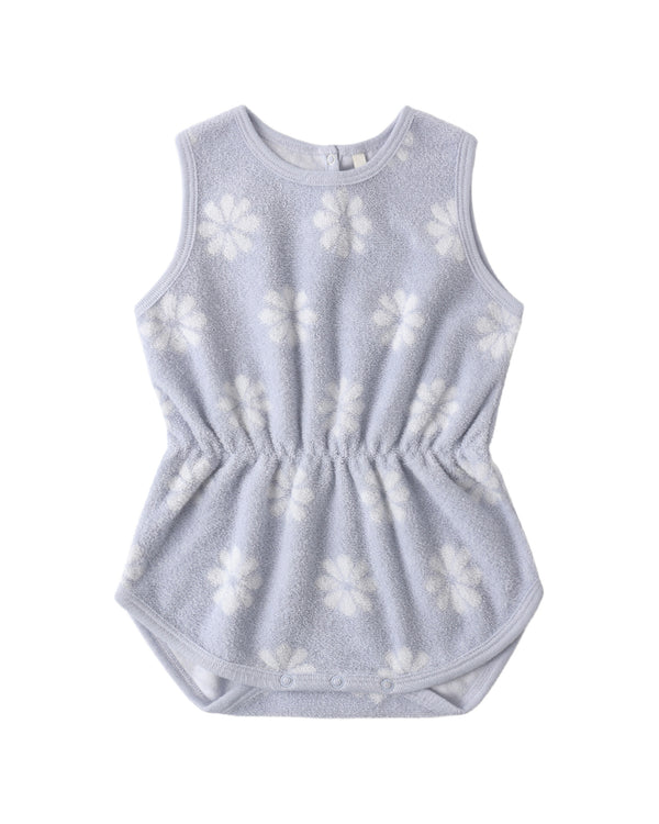 CINCH PLAYSUIT || PERIWINKLE DAISY