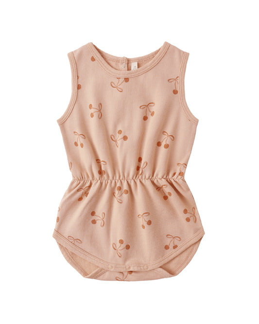 CINCH PLAYSUIT || CHERRY BOWS