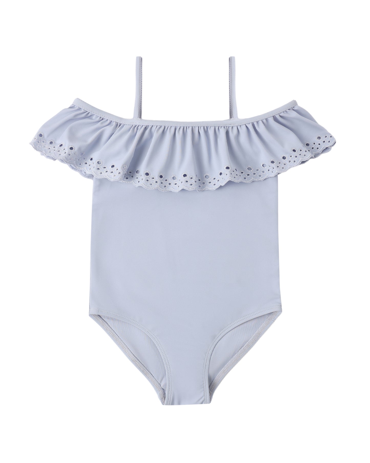 OFF-THE-SHOULDER ONE-PIECE || PERIWINKLE