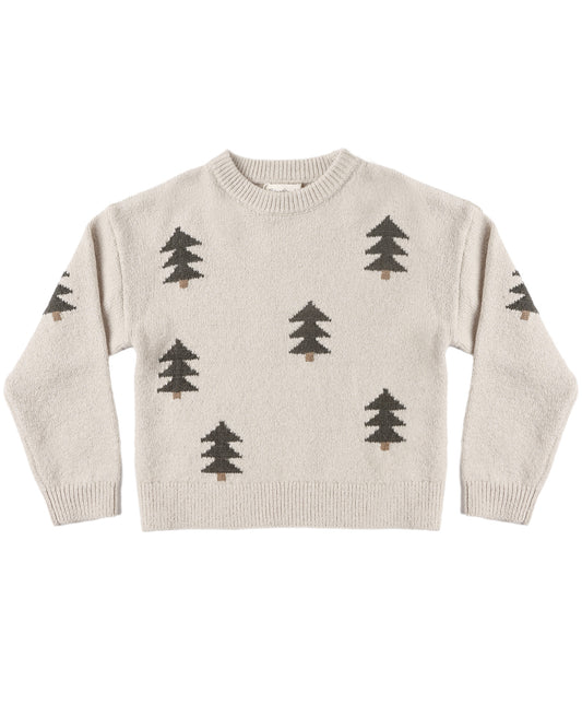ASPEN SWEATER || TREE JACQUARD