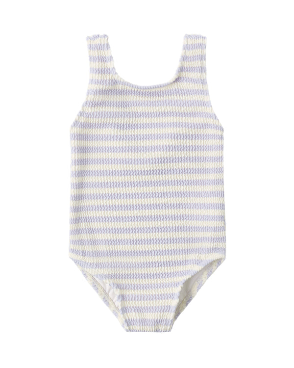 MOXIE ONE-PIECE || PERIWINKLE STRIPE