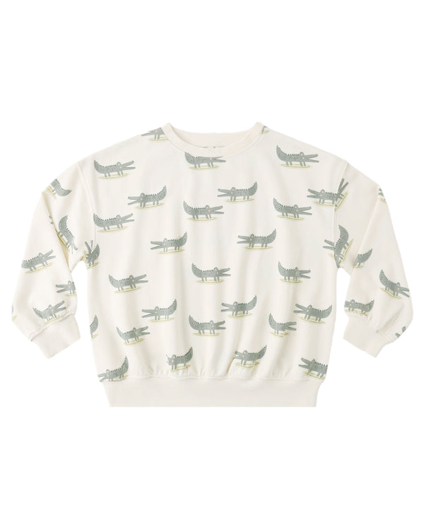RELAXED SWEATSHIRT || ALLIGATORS