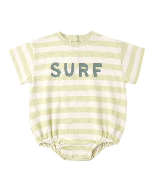 RELAXED BUBBLE ROMPER || SURF