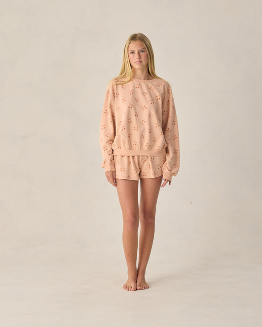 TEEN SUMMER TERRY SET || CHERRY BOWS