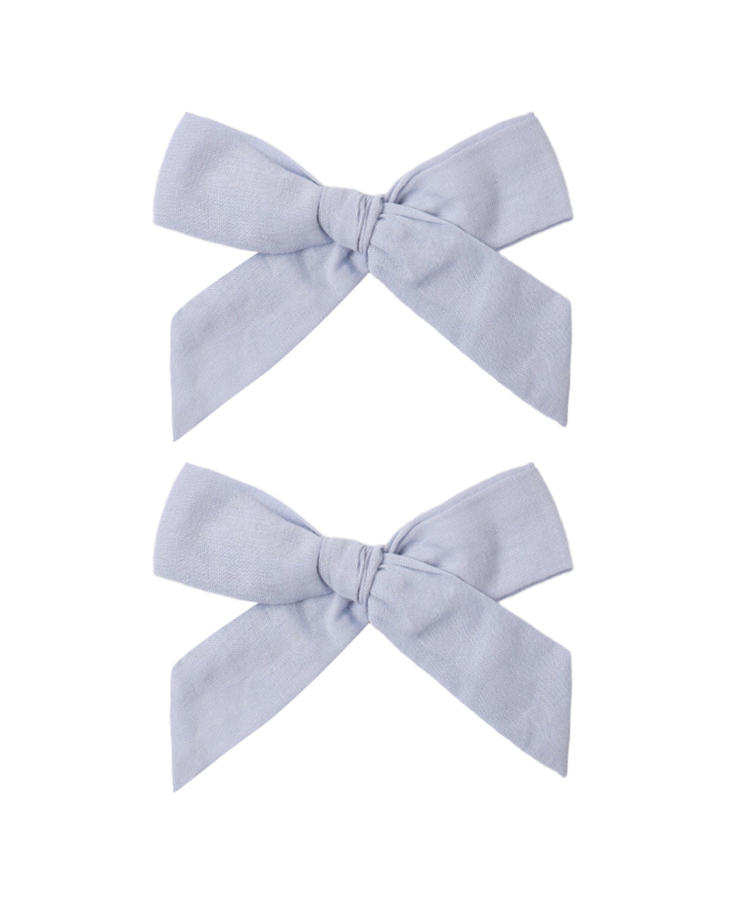 BOWS, SET OF 2 || PERIWINKLE