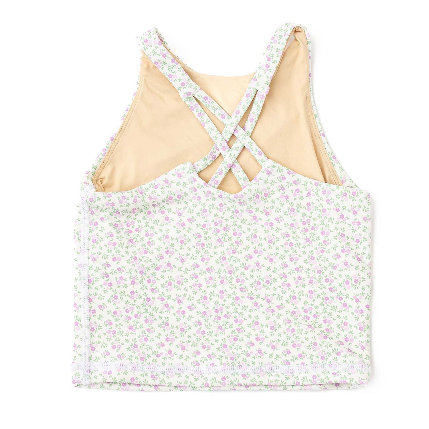 Cottage Floral Lilac Active Tank